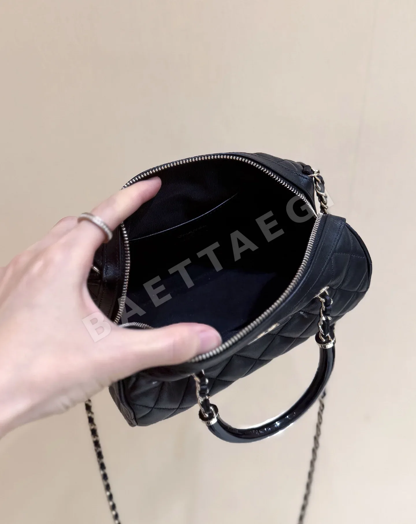 샤넬 25C 미니 보스턴 가방 AP4411 상세 이미지 6