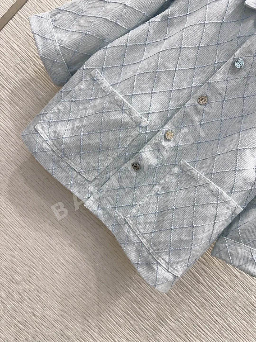 샤넬 여성 데님 자켓 상세 이미지 5