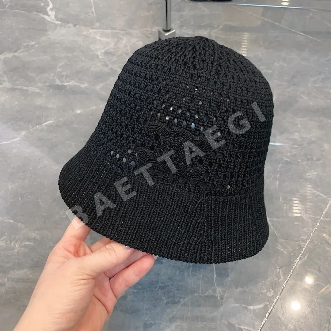 셀린느 오픈워크 짜임 버킷햇 상세 이미지 4