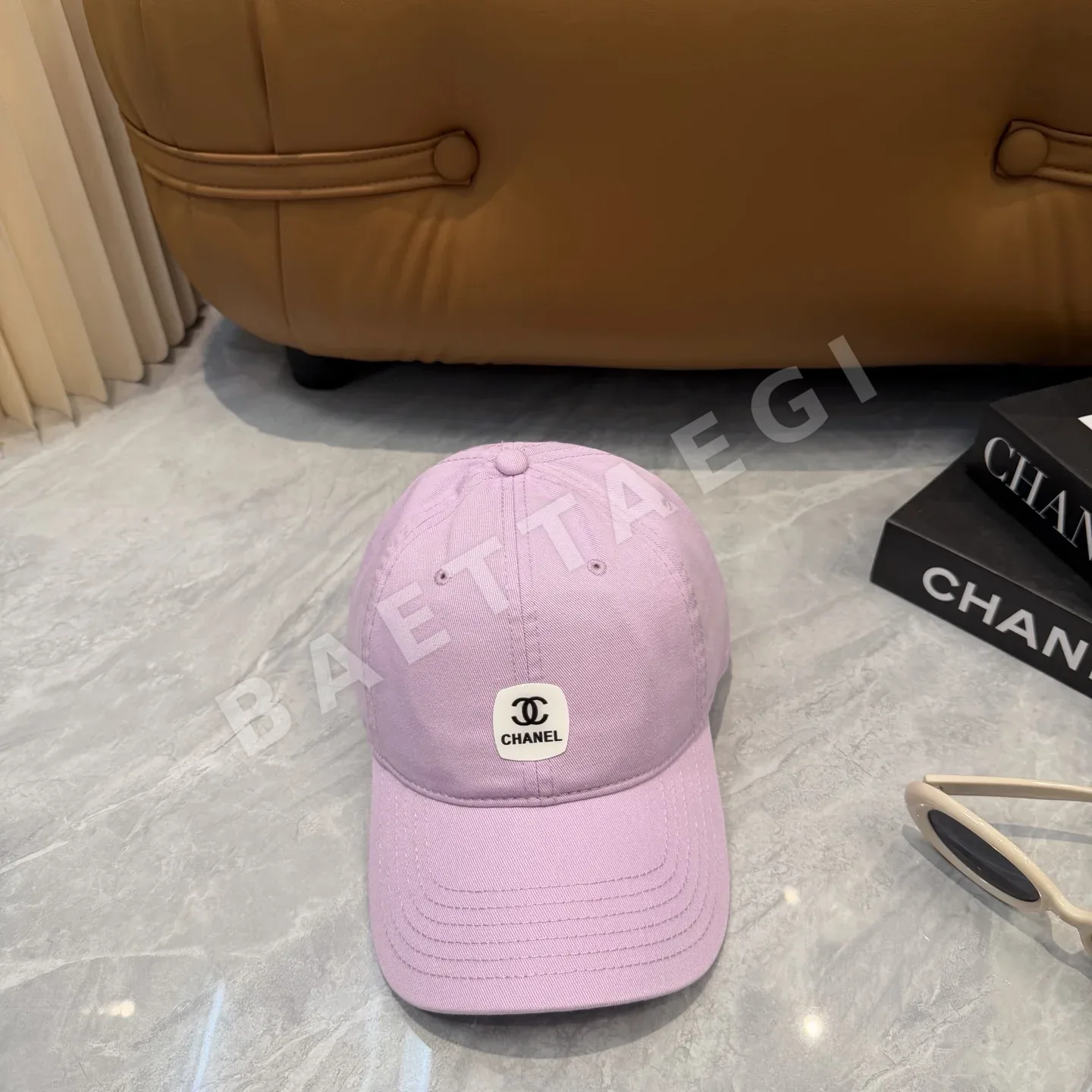 샤넬 로고 베이스볼 캡 상세 이미지 5
