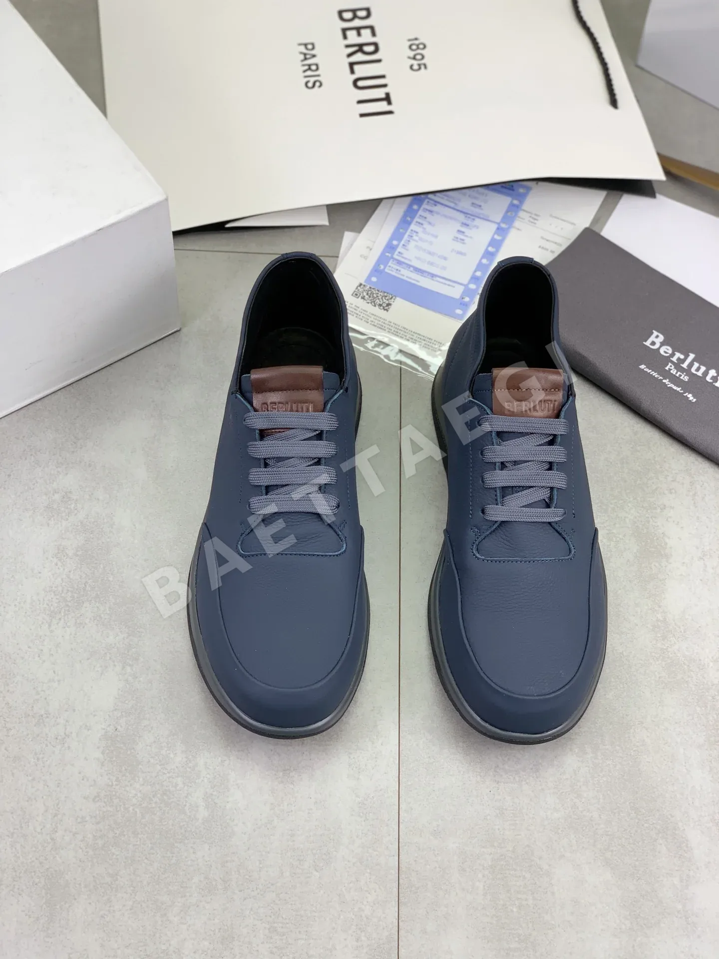벨루티 남성 하이탑 애슬레틱 캐주얼 신발 상세 이미지 2
