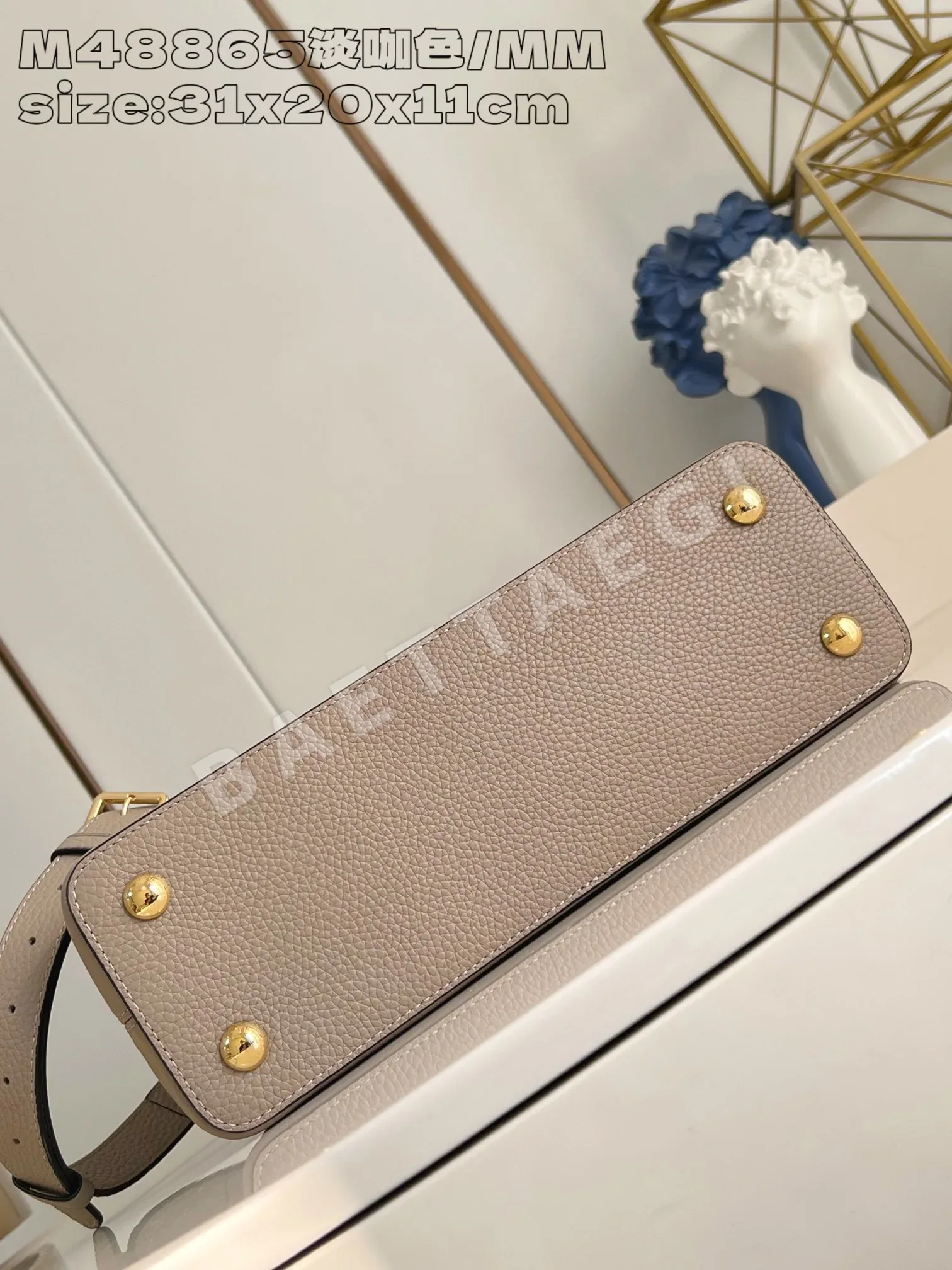 루이비통 M48865 브라운 카푸신 미디엄 상세 이미지 5