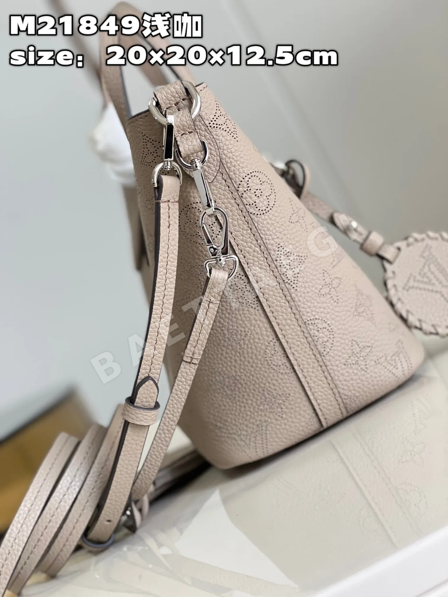 루이비통 M21849 브라운 핸드백 스몰 상세 이미지 4