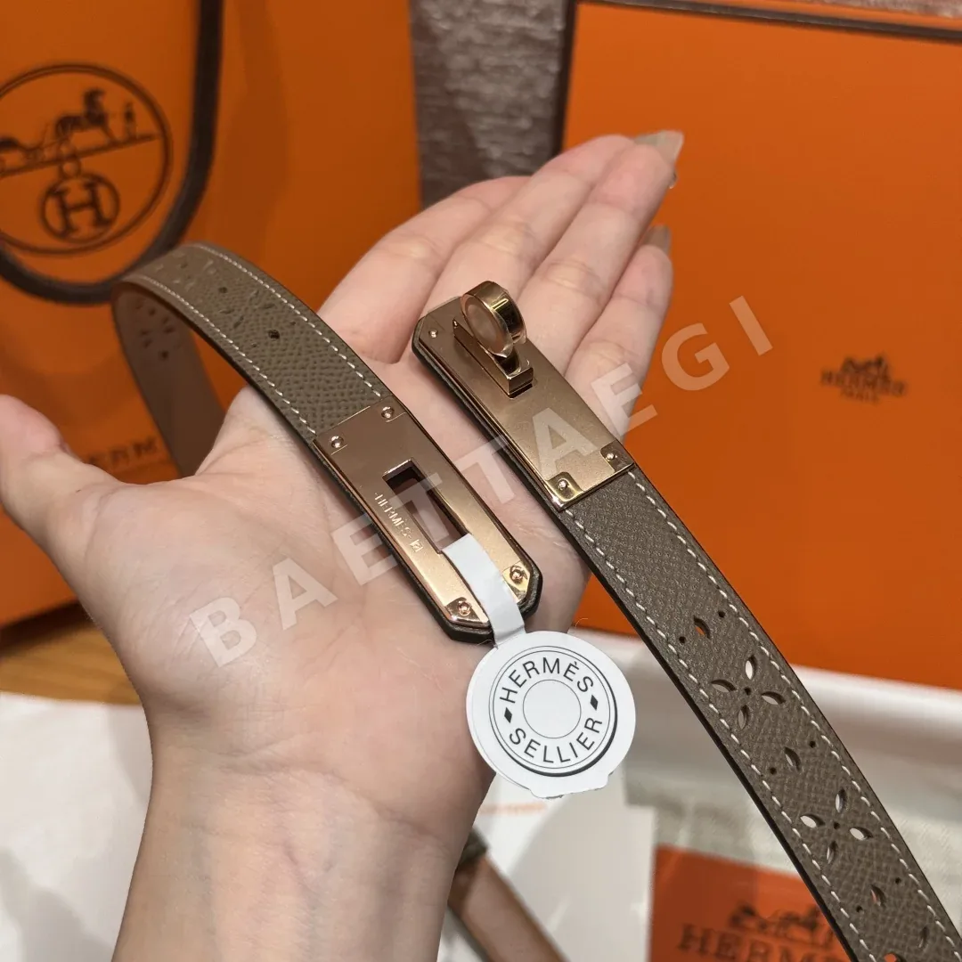 에르메스 켈리 가든 파티 스테인리스 스틸 벨트 상세 이미지 7