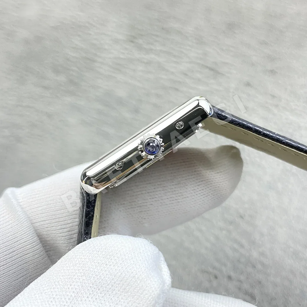 까르띠에 탱크 머스트 사파이어 글라스 스몰 미디움 레플리카 42734 Cartier 상세 이미지 5