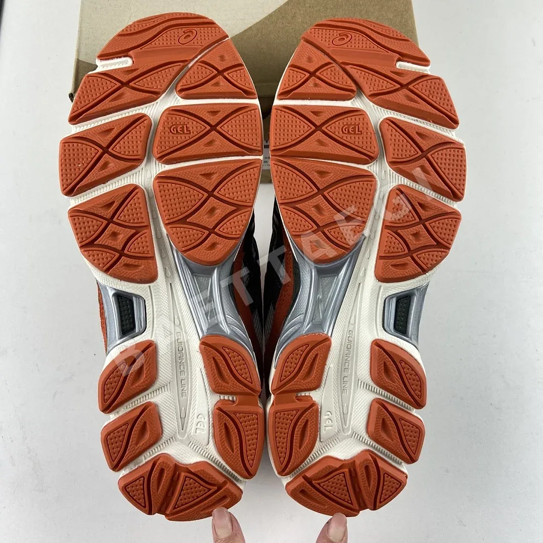 아식스 [M] 젤 NYC 1201A789-251 200500 Asics Gel-NYC Oatmeal Forest Green Orange 상세 이미지 7