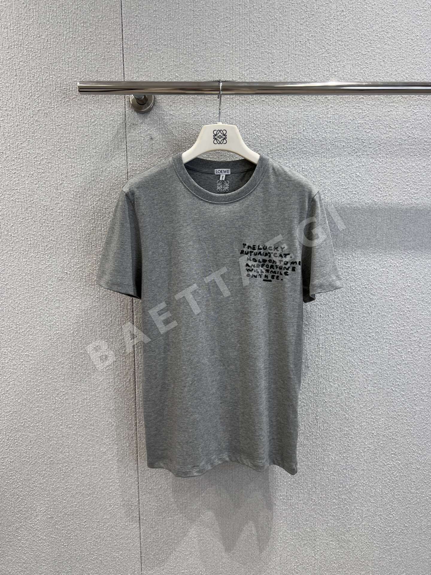 루이비통 여성 자수 코튼 반팔 티셔츠 5856