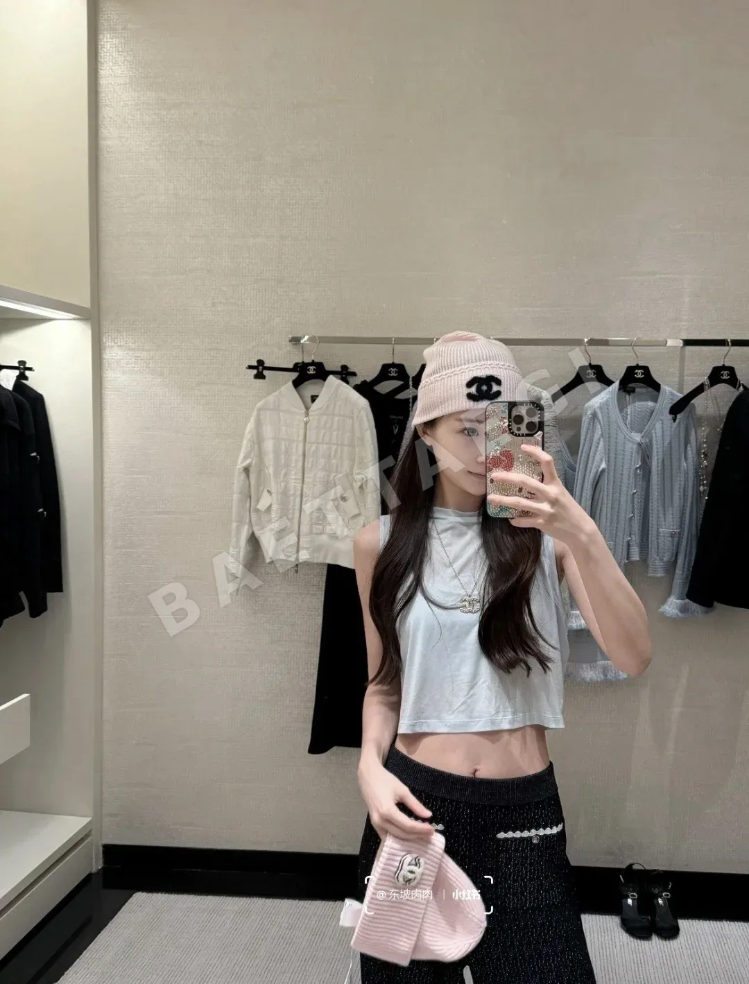 샤넬 비니 모자 185344