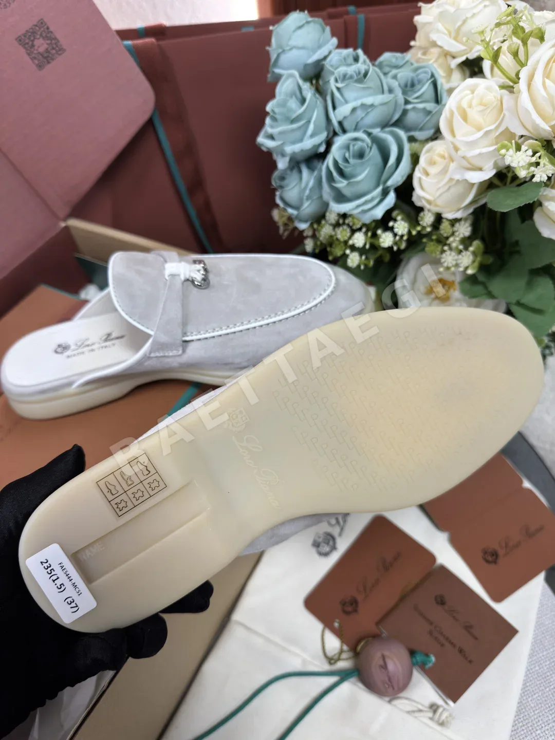 로로피아나 여성 수제 슬리퍼 상세 이미지 9
