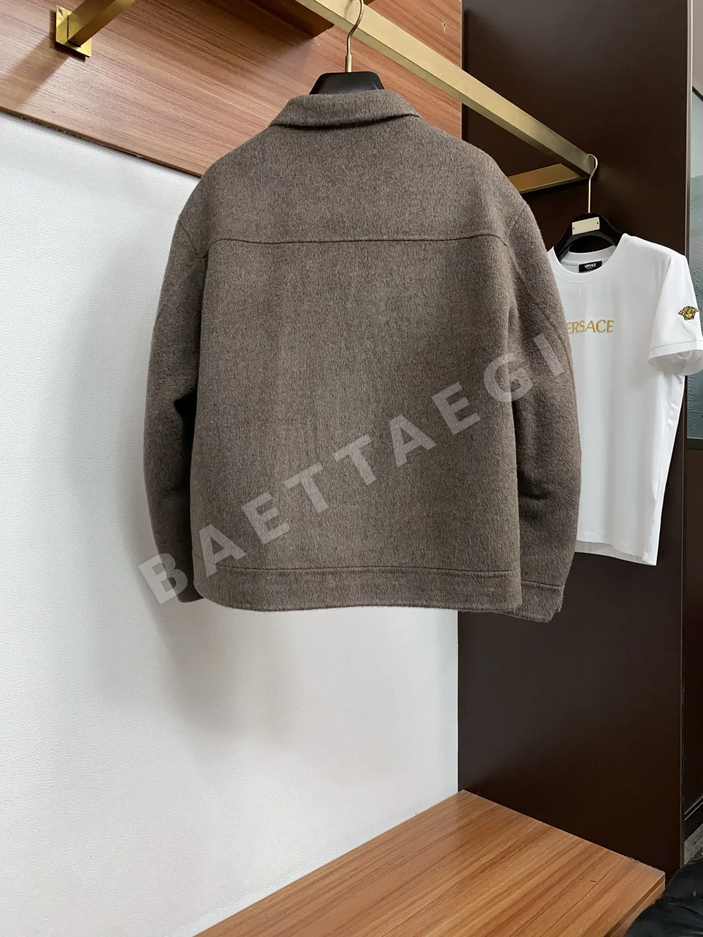 로로피아나 울 커스텀 테일러드 카라 남성 자켓 상세 이미지 10
