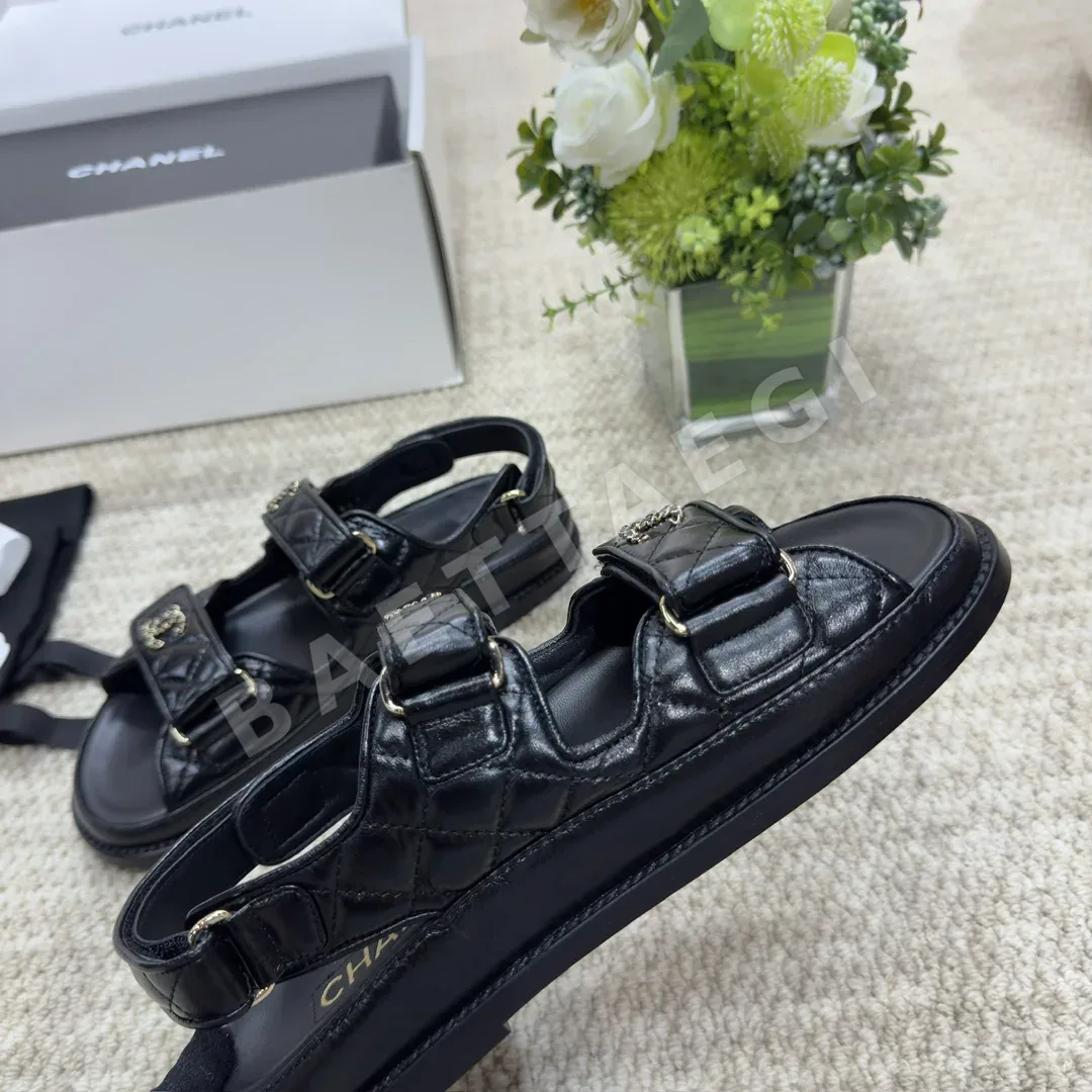 샤넬 24 더블 C 벨크로 캐주얼 샌들 상세 이미지 7