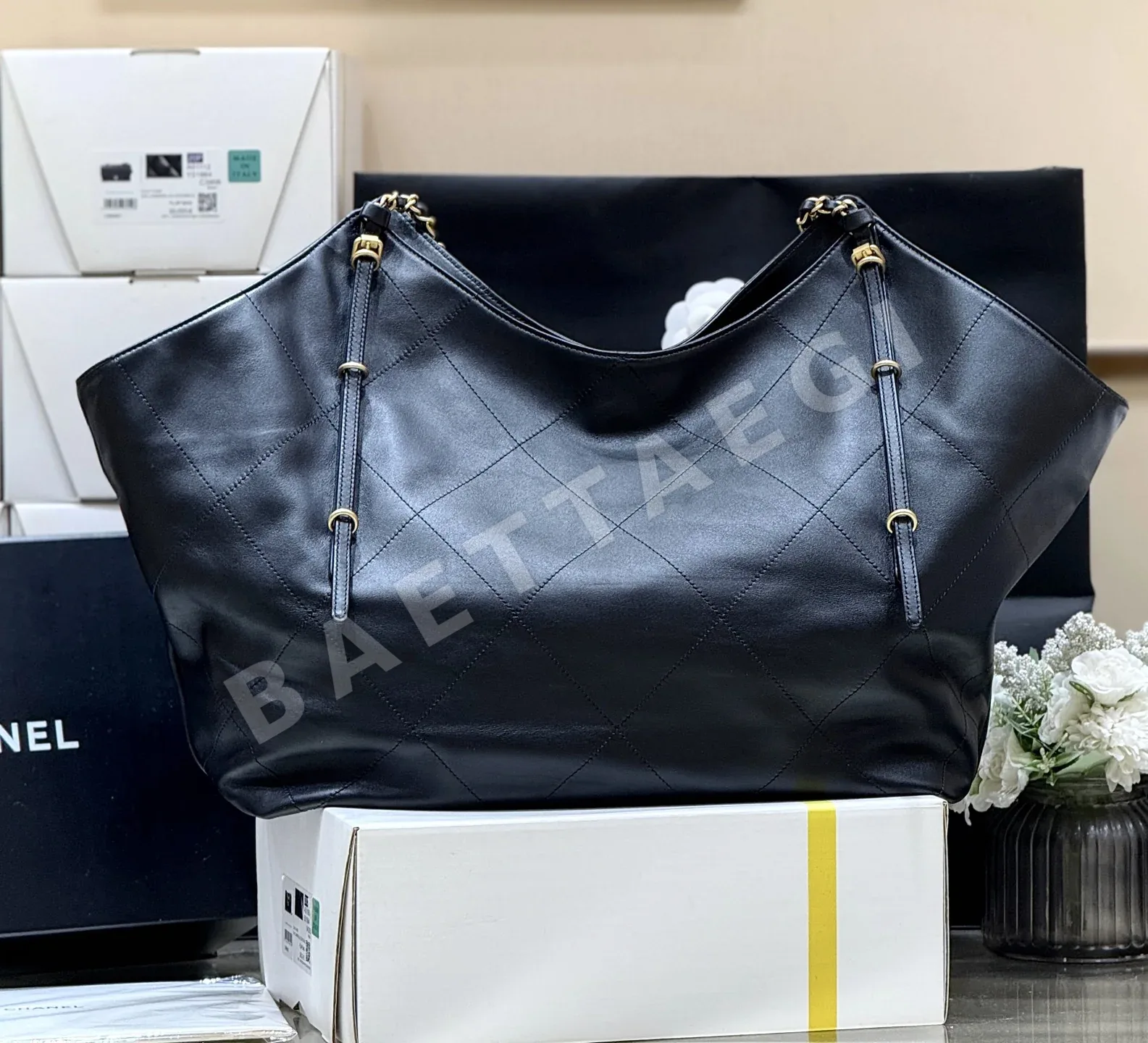 샤넬 25S 지드래곤 맥시 토트백 AS5463 상세 이미지 4