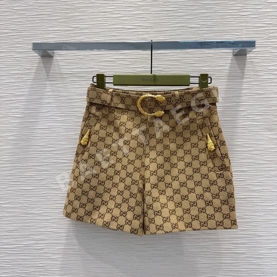 구찌 여성 쟈카드 숏팬츠 53931