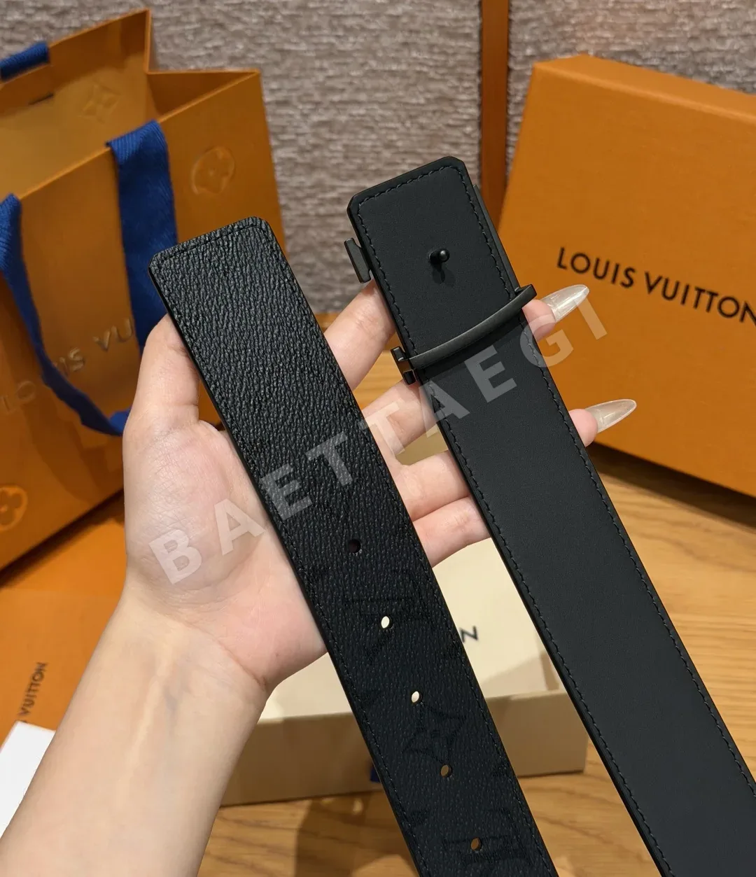 루이비통 디멘션 40mm 리버시블 벨트 상세 이미지 9