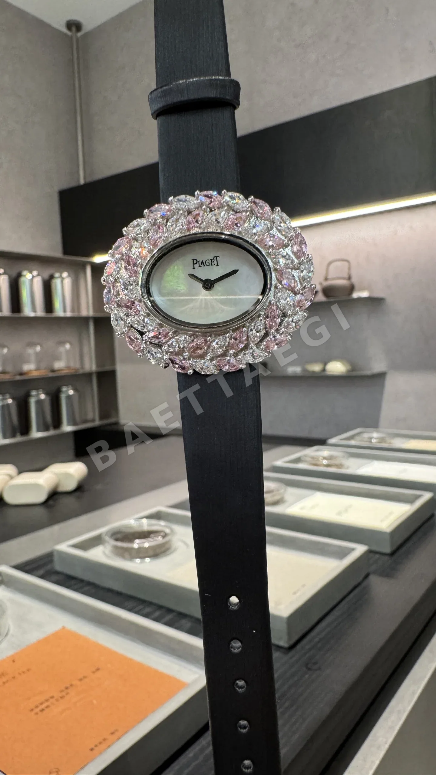 피아제 하이주얼리 18K 골드 마퀴즈 다이아 여성 시계 레플리카 45394 Piaget 상세 이미지 2