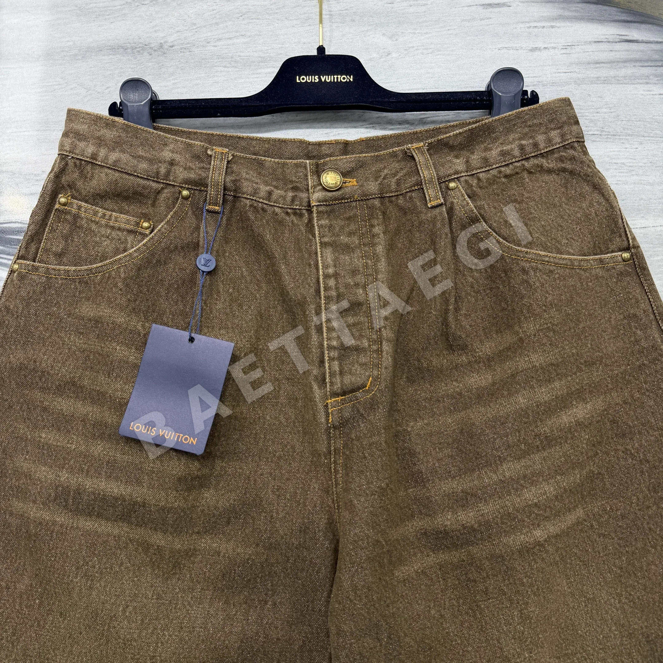 루이비통 SS 워싱 데님 반바지 41409 Louis Vuitton Shorts 상세 이미지 14