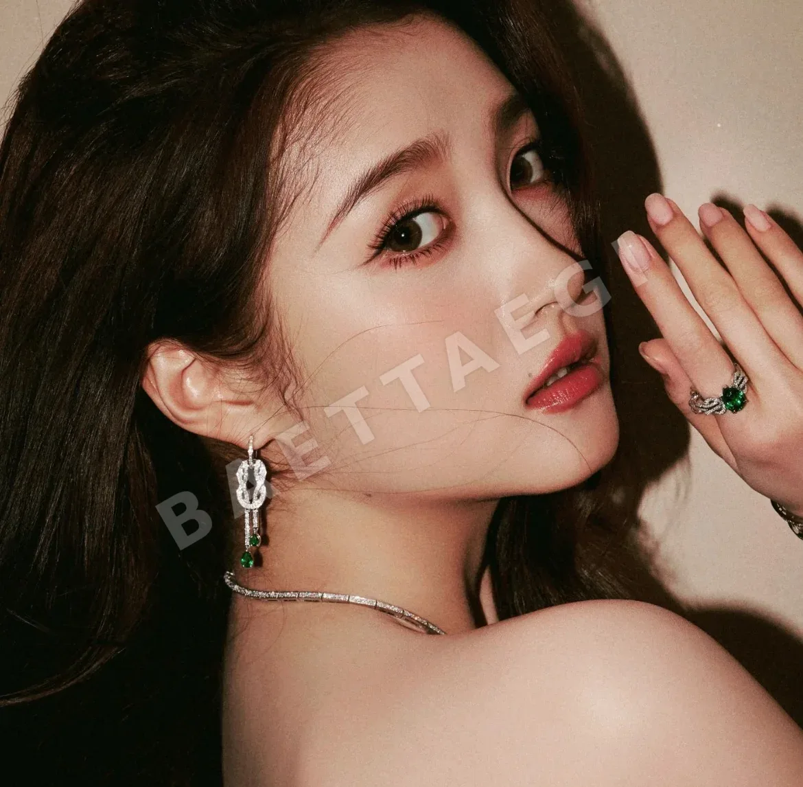 프레드 다이아몬드 태슬 귀걸이 상세 이미지 2