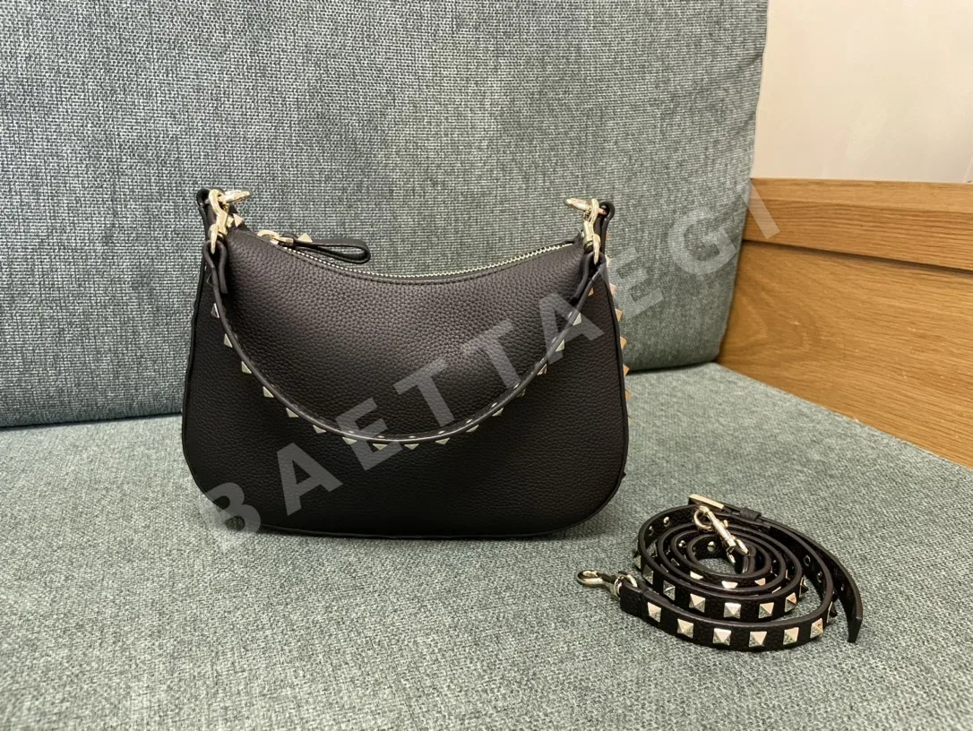 발렌티노 그레인 카프스킨 미니 호보 가방 43905