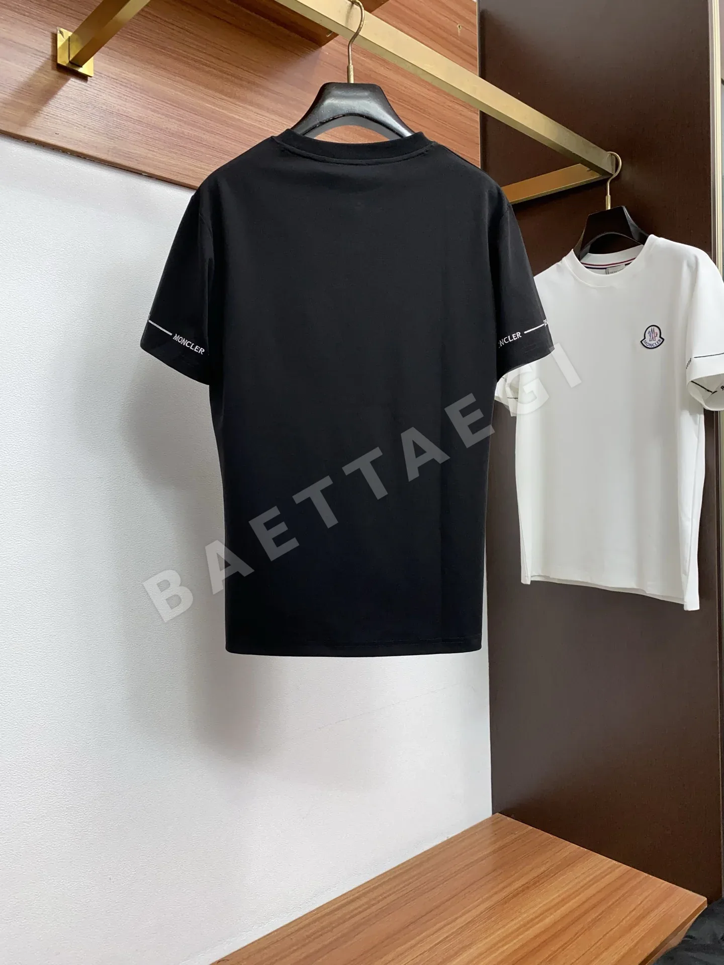 몽클레르 마세라즈드 코튼 크루넥 반팔 티셔츠 상세 이미지 10