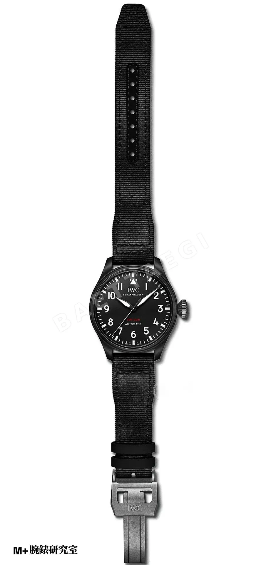 IWC 탑건 블랙 세라믹 시계 상세 이미지 2