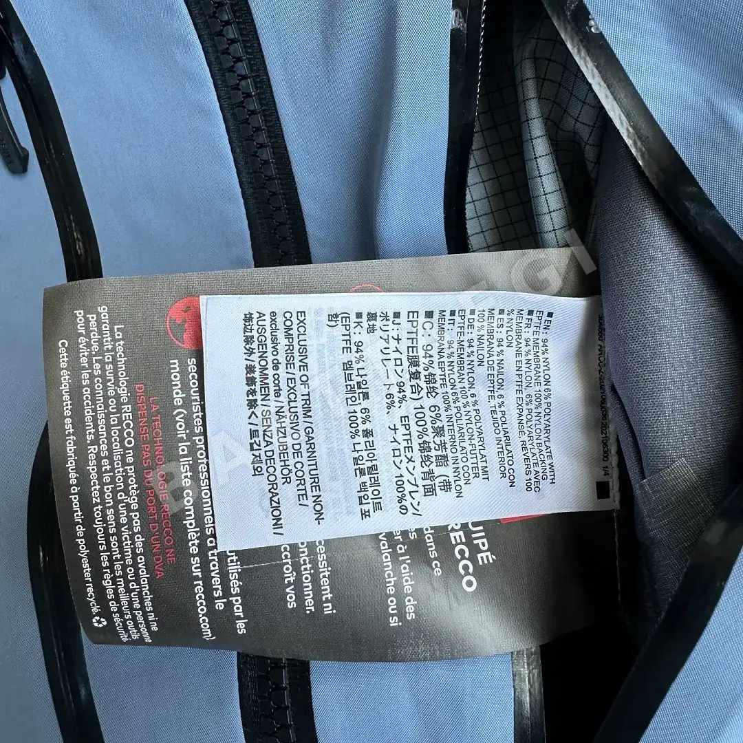 아크테릭스 [XF] 알파 SV 자켓 7 블루 207801 Arc'teryx Alpha SV Jacket 7 SV7 상세 이미지 14