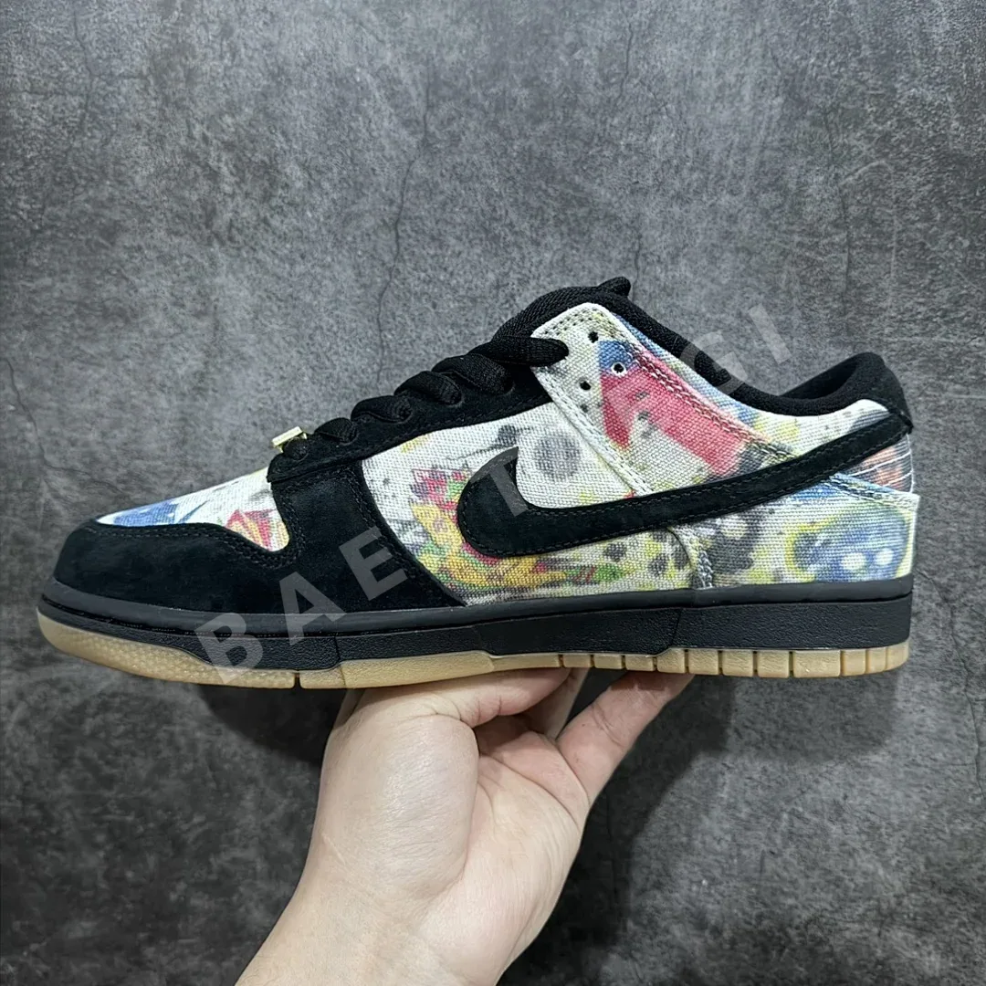 나이키 [M] SB 덩크 로우 FD8778-001 200966 Nike SB Dunk Low Supreme Rammellzee 상세 이미지 9