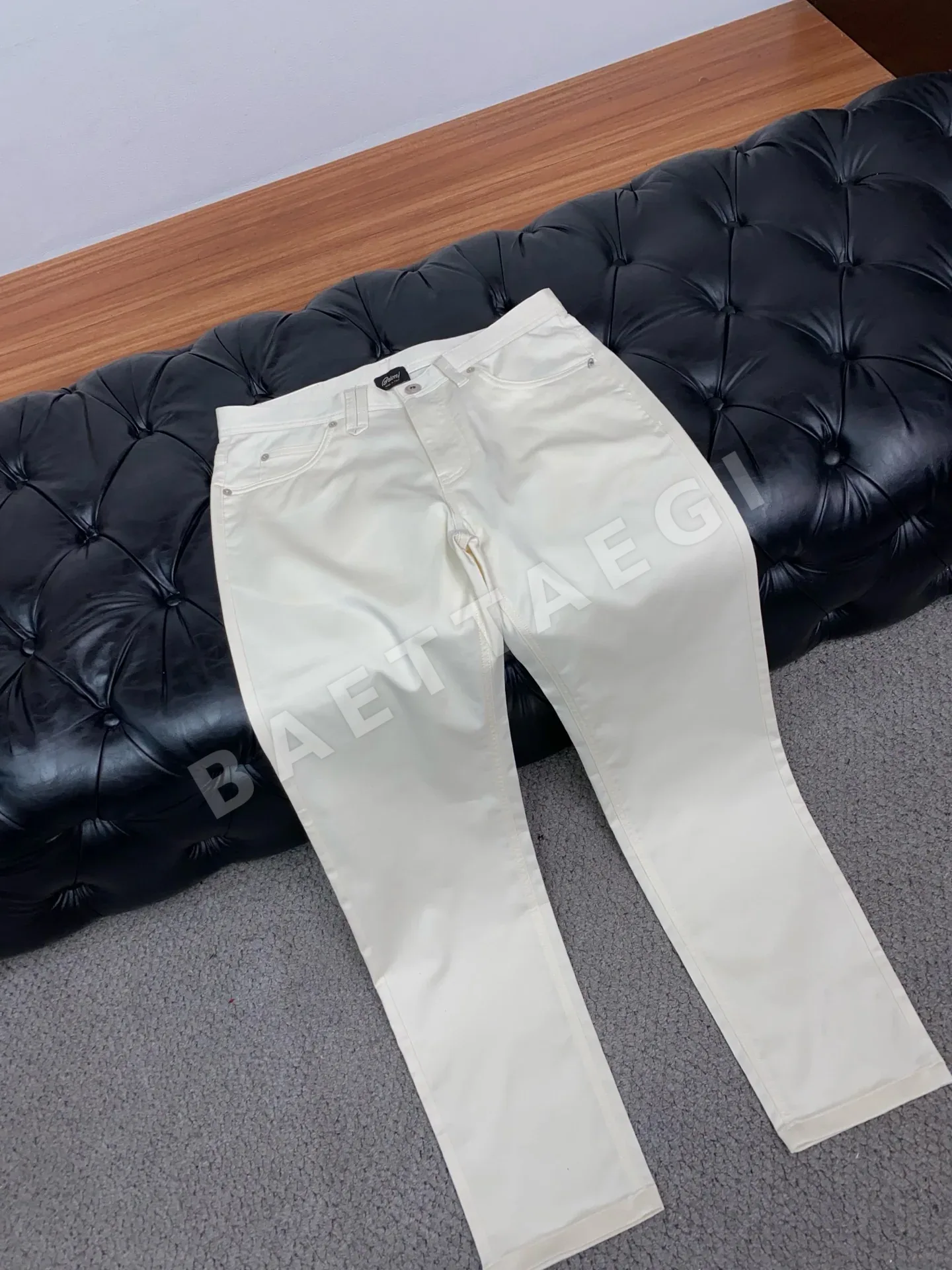 브리오니 스판 코튼 5 포켓 남성 바지 상세 이미지 6