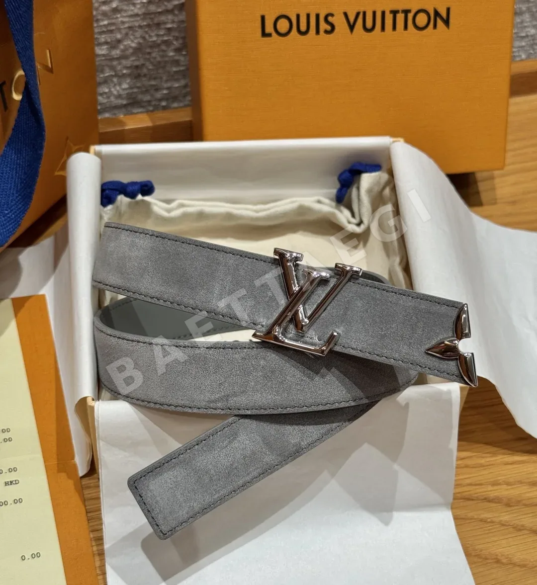 루이비통 프리티 30mm 리버시블 가죽 벨트 173087