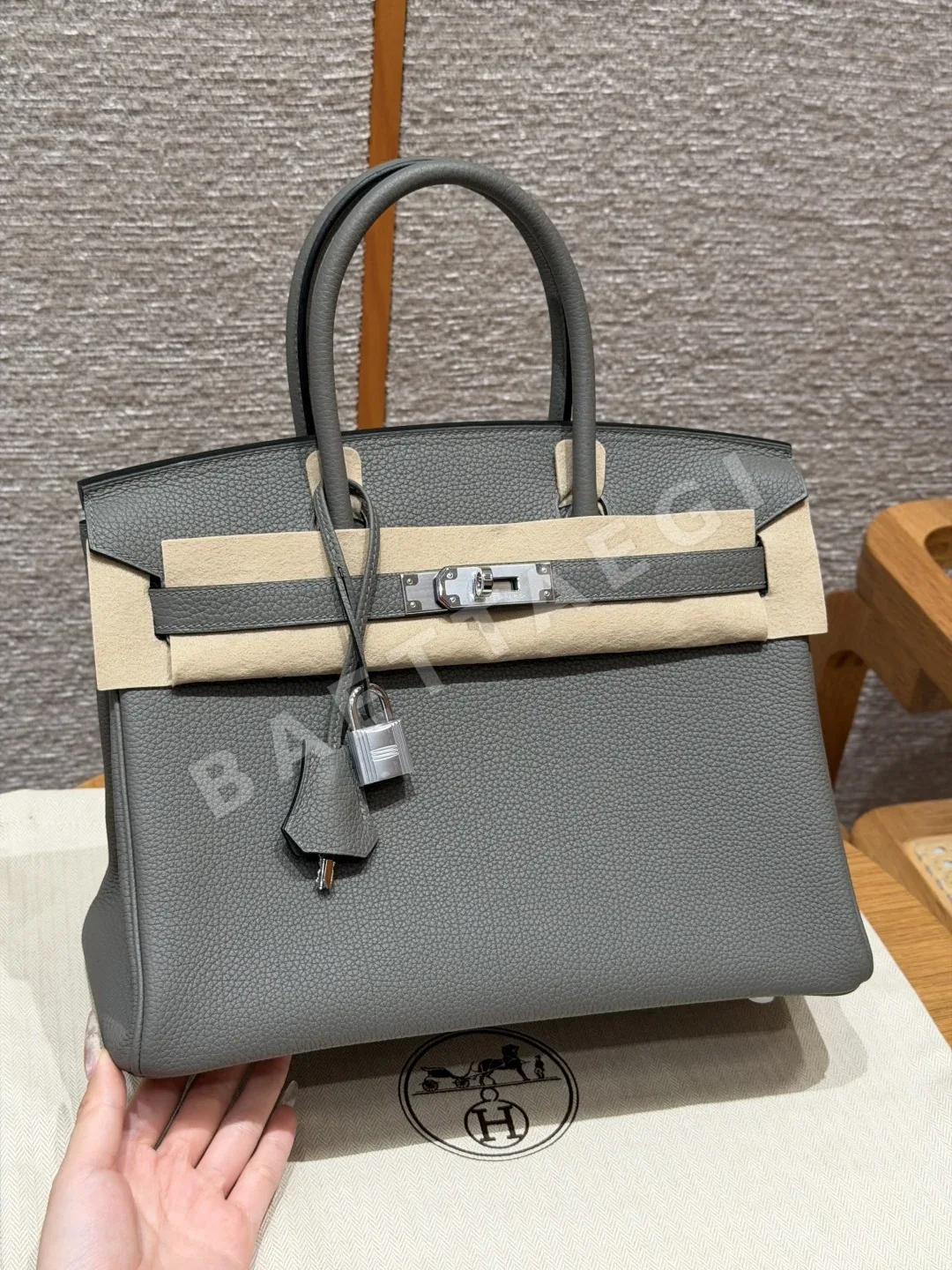 에르메스 버킨 30 토고 가죽 가방 144776