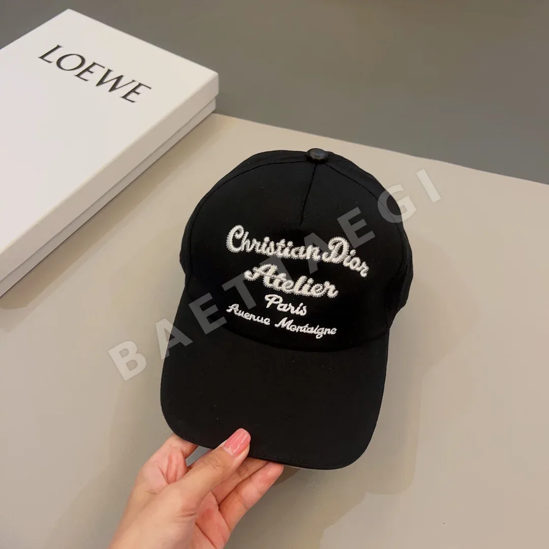 디올 문자 로고 야구모자 상세 이미지 5