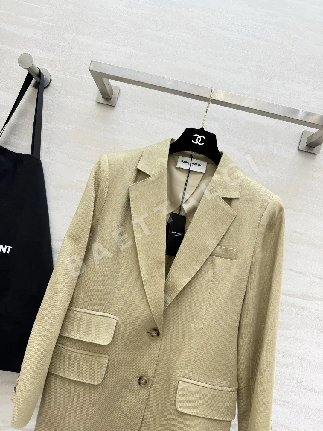 생로랑 린넨 여성 자켓 상세 이미지 2