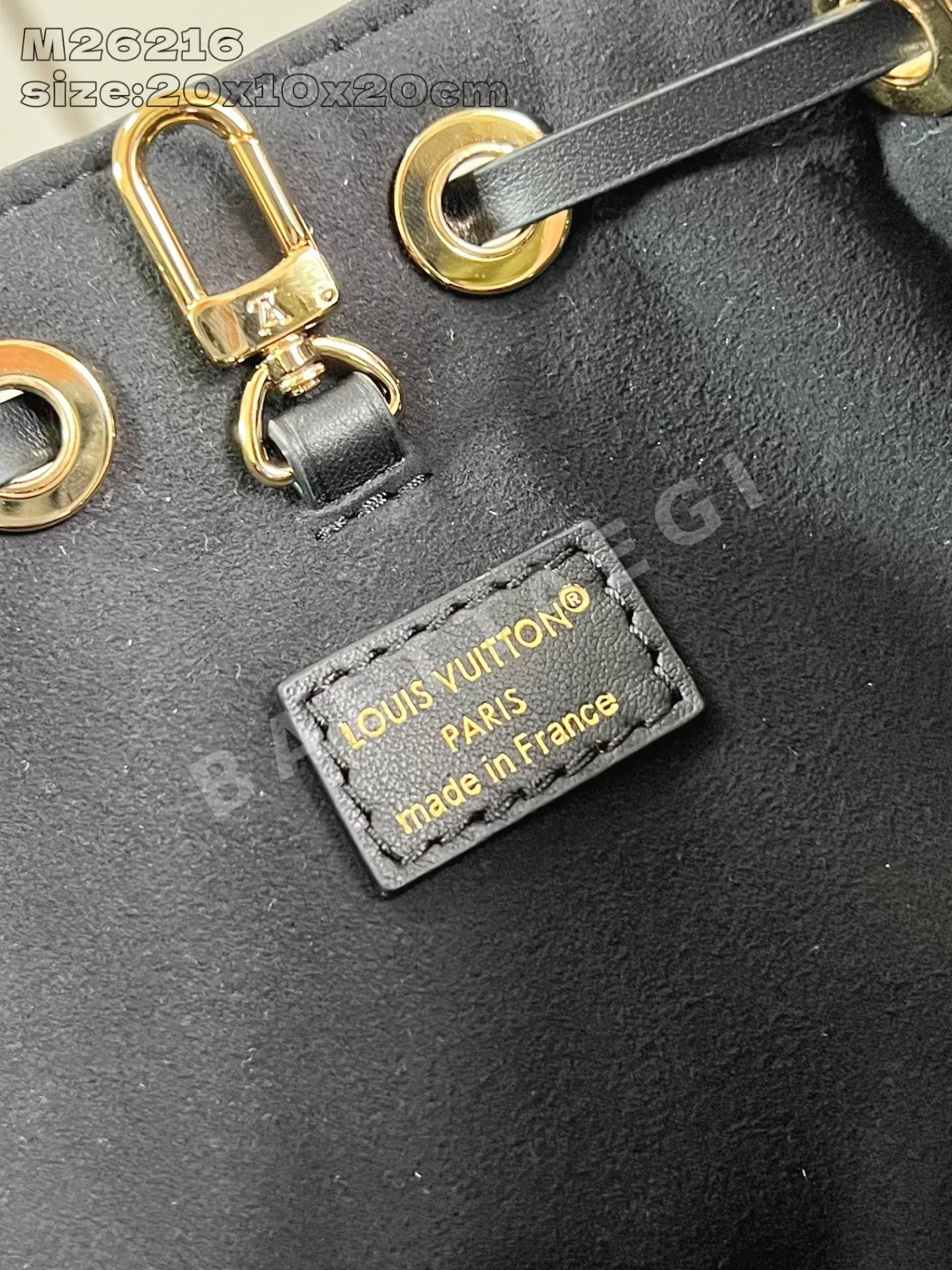 루이비통 모노그램 엠보싱 램스킨 버킷백 M26216 상세 이미지 9