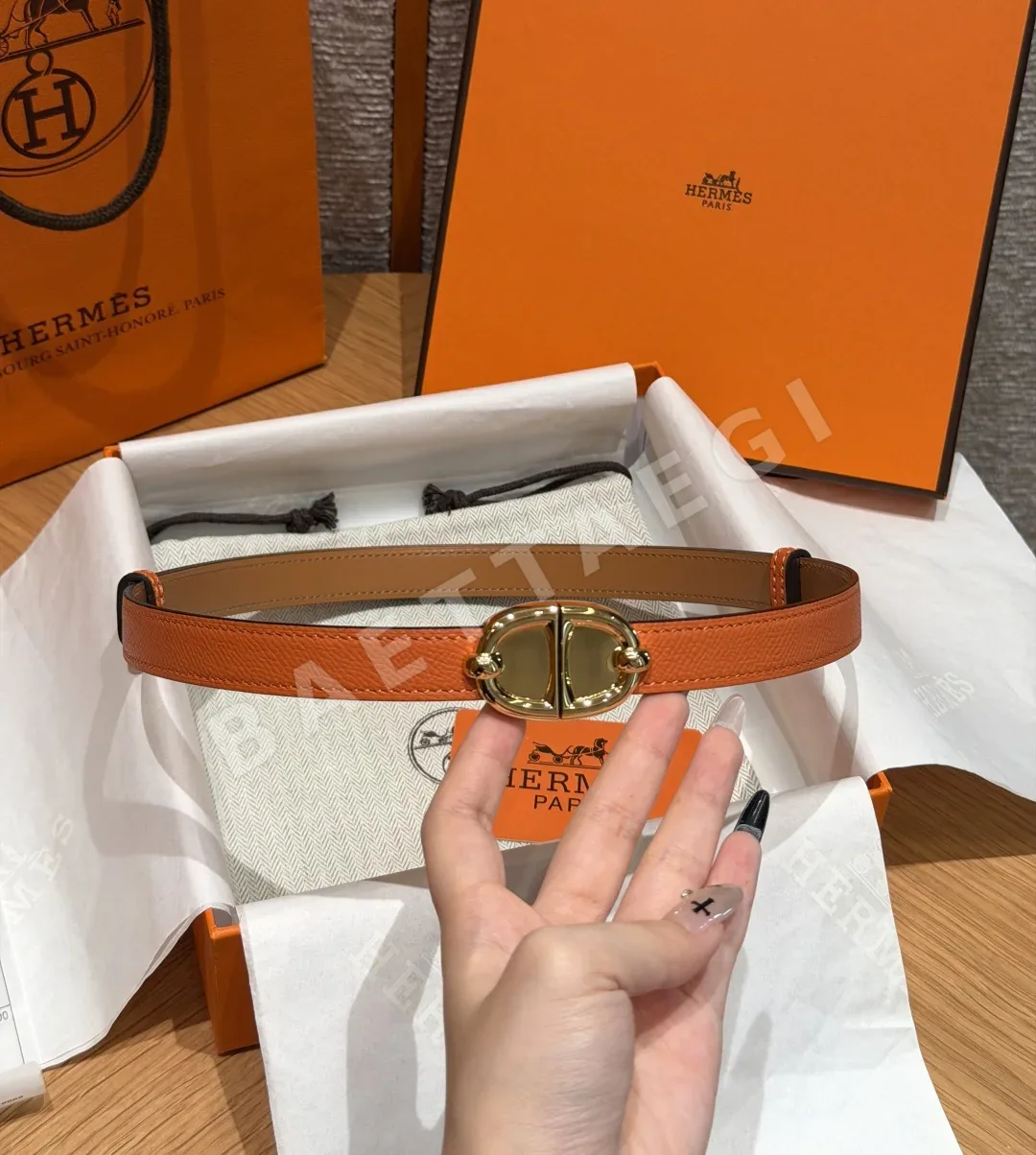 에르메스 탈라사 앱송 카프스킨 벨트 177735