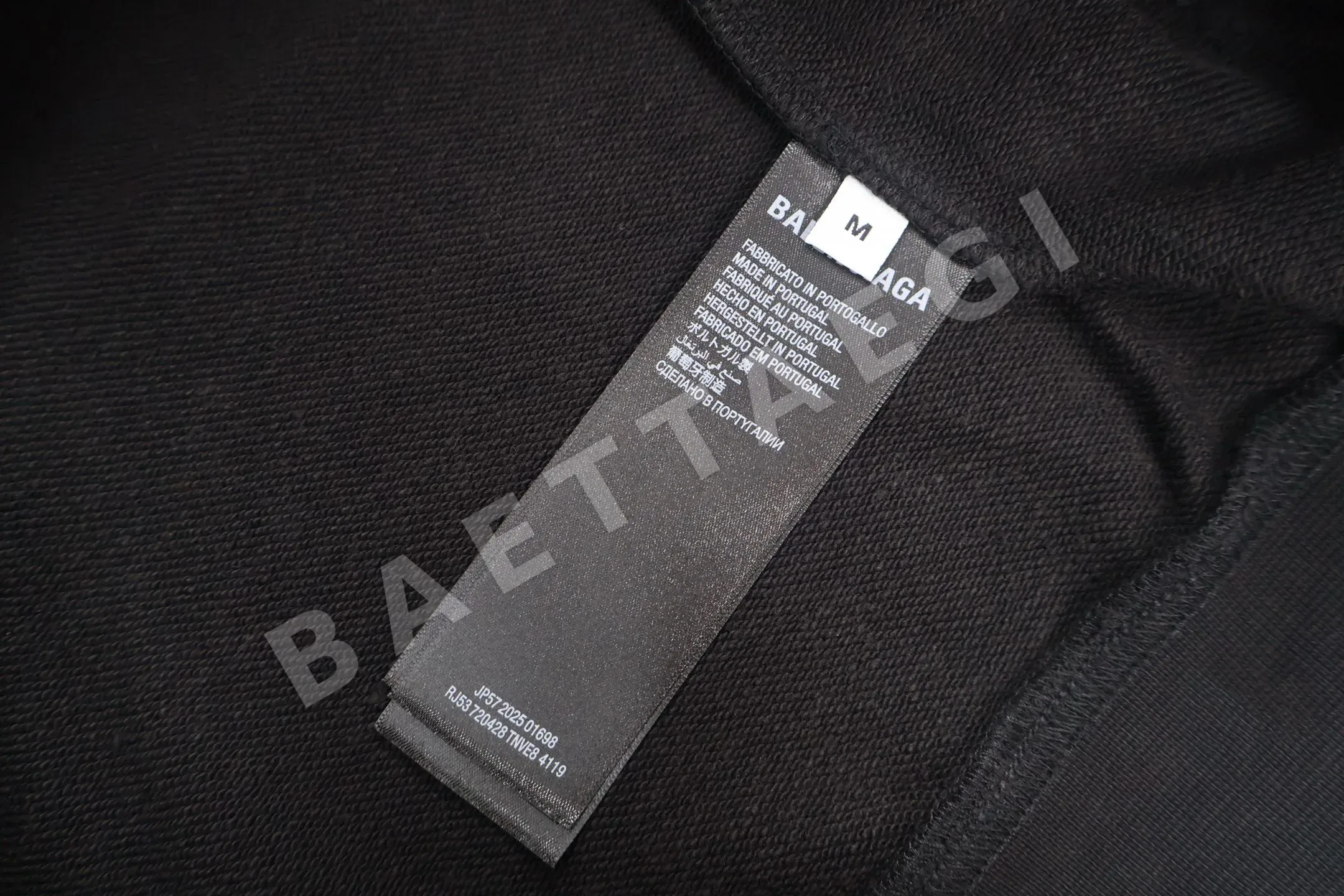 발렌시아가 BB 프린트 남성 후드 상세 이미지 9