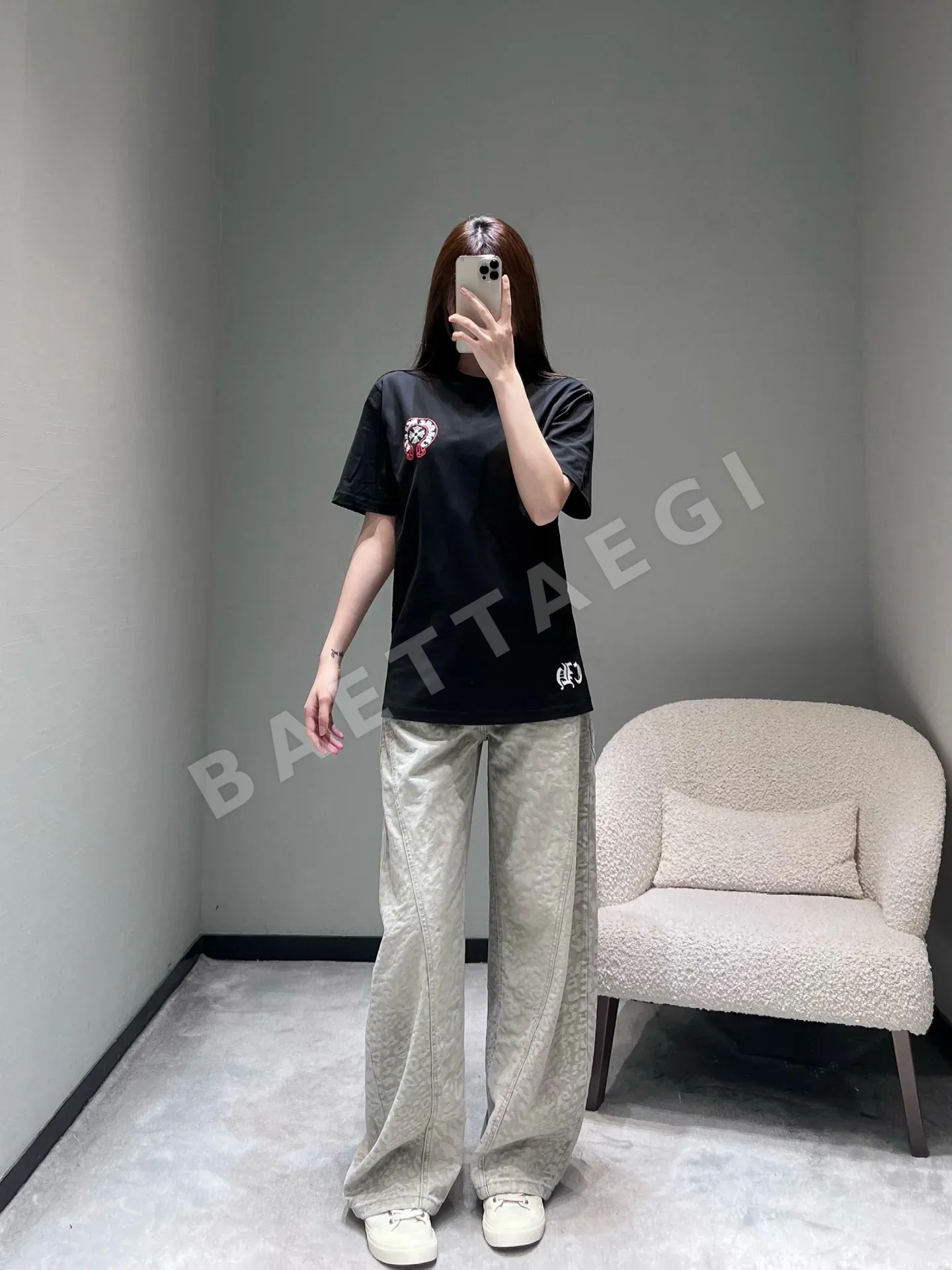 크롬하츠 여성 반팔 상세 이미지 4