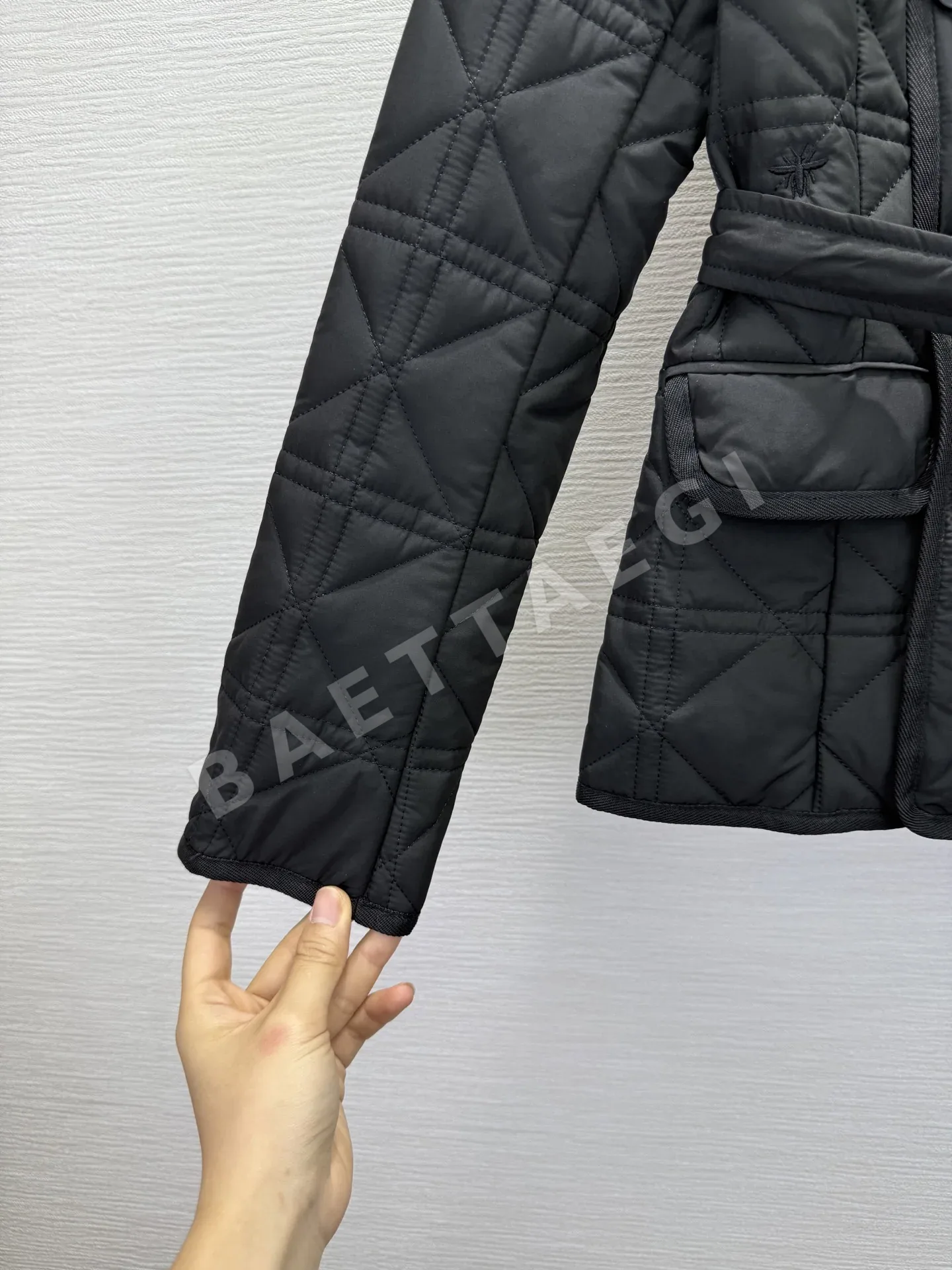 디올 코튼 패드 카라 자켓 상세 이미지 7