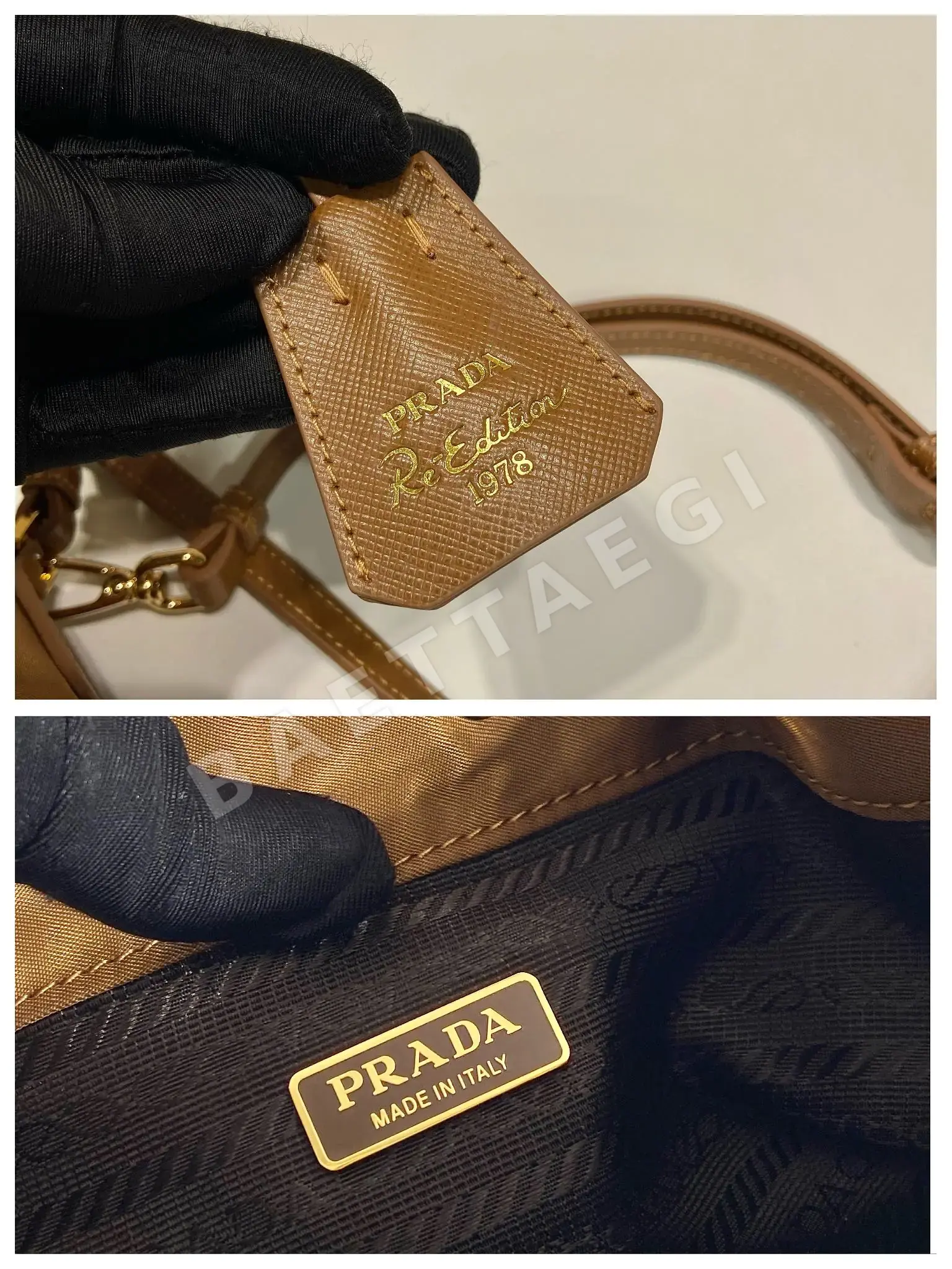 프라다 나일론 버킷백 1BE067 상세 이미지 9