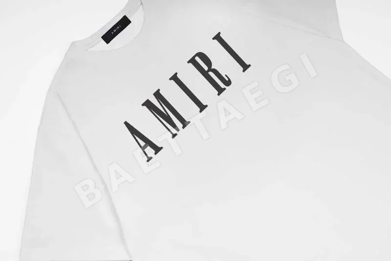 아미리 로고 여성 반팔 티셔츠 AM 11 상세 이미지 7