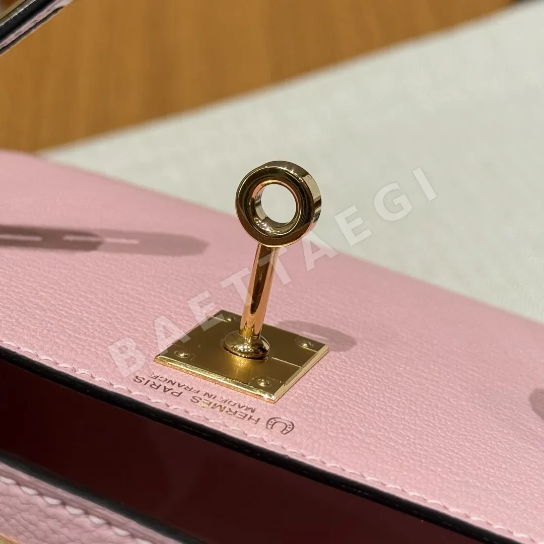 에르메스 미니 켈리 2 염소가죽 가방 상세 이미지 6