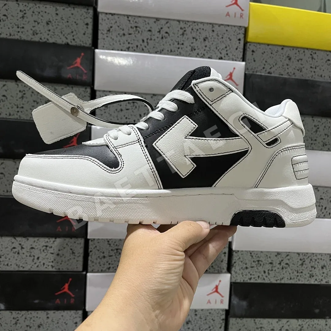 오프화이트 [YC/3A] 아웃 오브 오피스 OOO 로우 탑스 화이트 블랙 202438 Off White Out Of Office OOO Low 상세 이미지 2