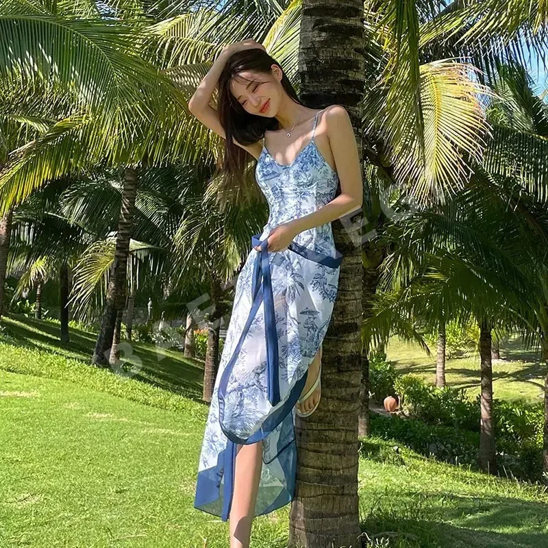 디올 여성 투피스 수영복 세트 상세 이미지 2