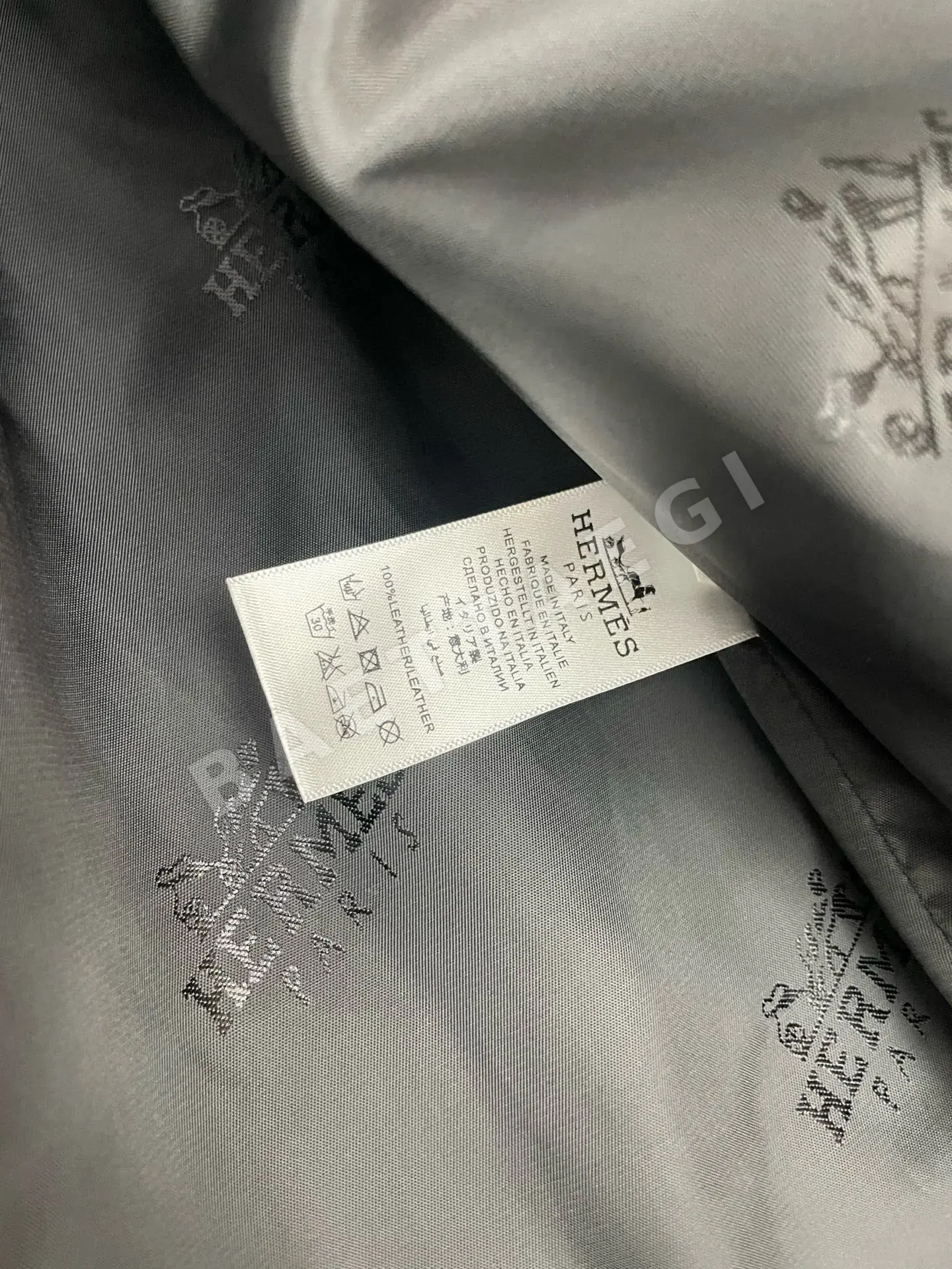 에르메스 램스킨 남성 자켓 상세 이미지 8