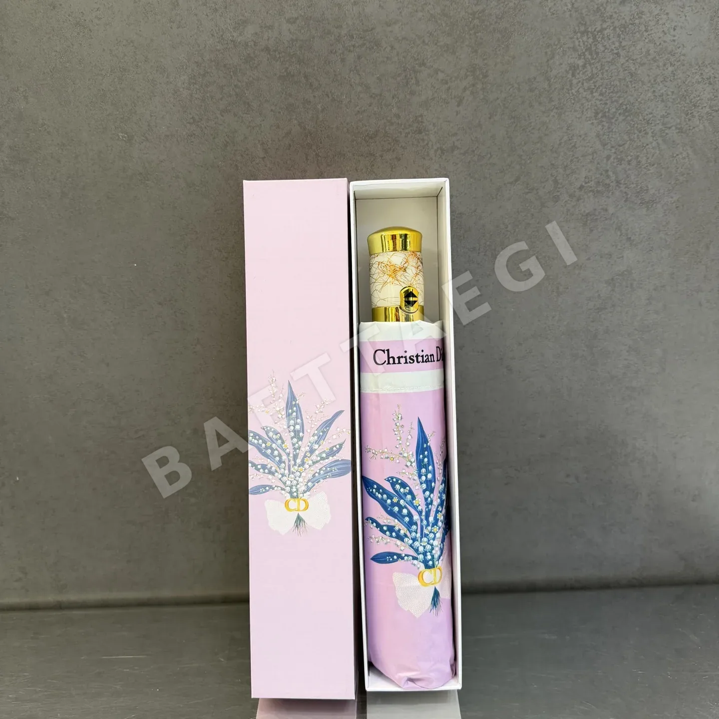 디올 3단 완전자동 차양 우산 85577