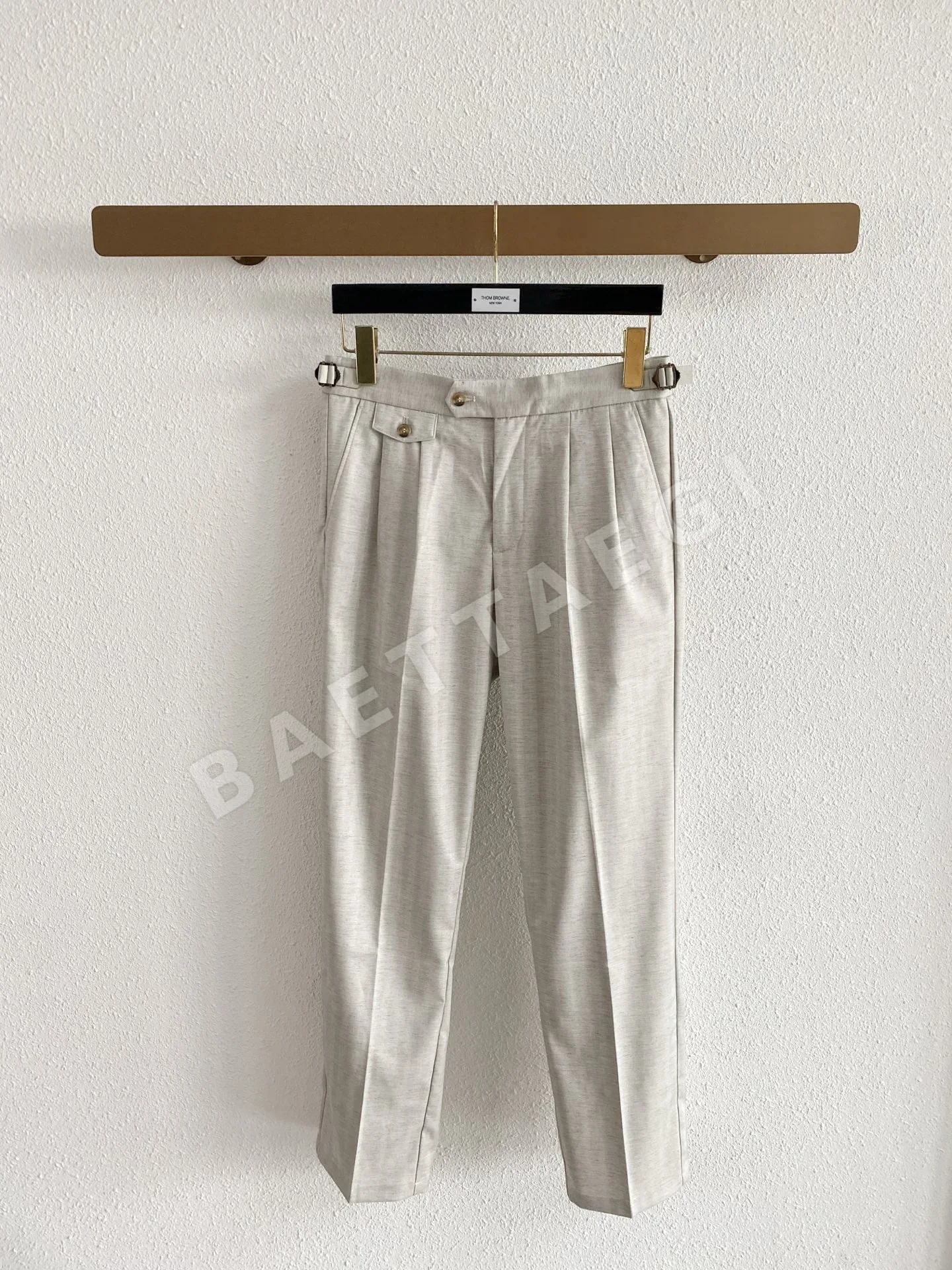 브루넬로쿠치넬리 남성 린넨 바지 상세 이미지 1