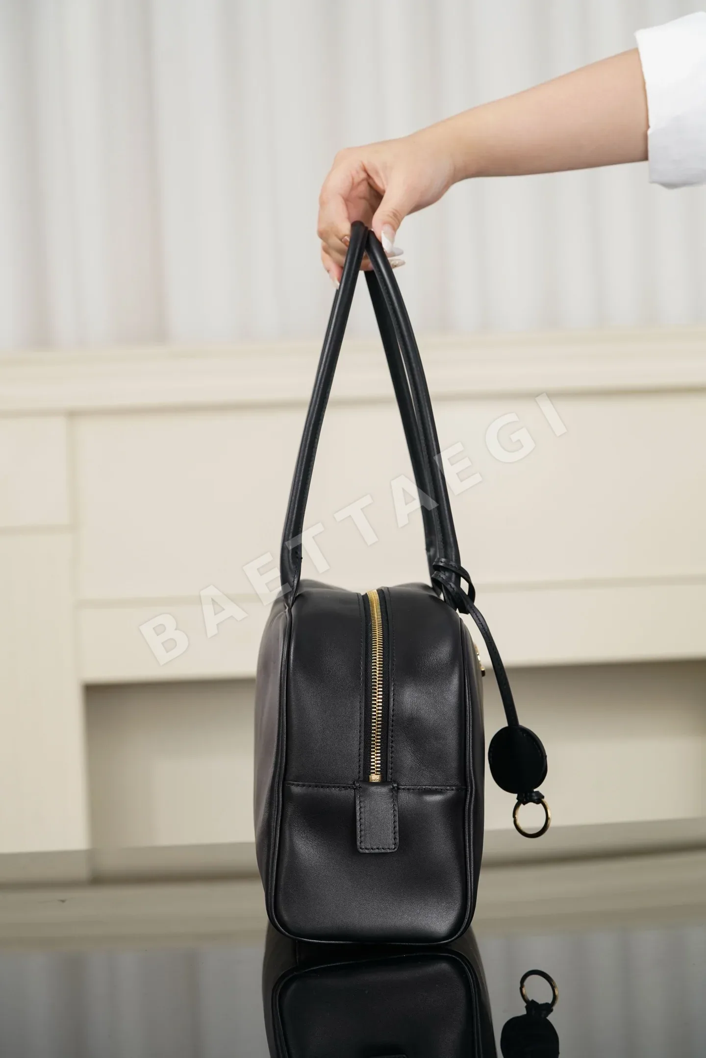 샤넬 초콜릿 26 볼링백 상세 이미지 7
