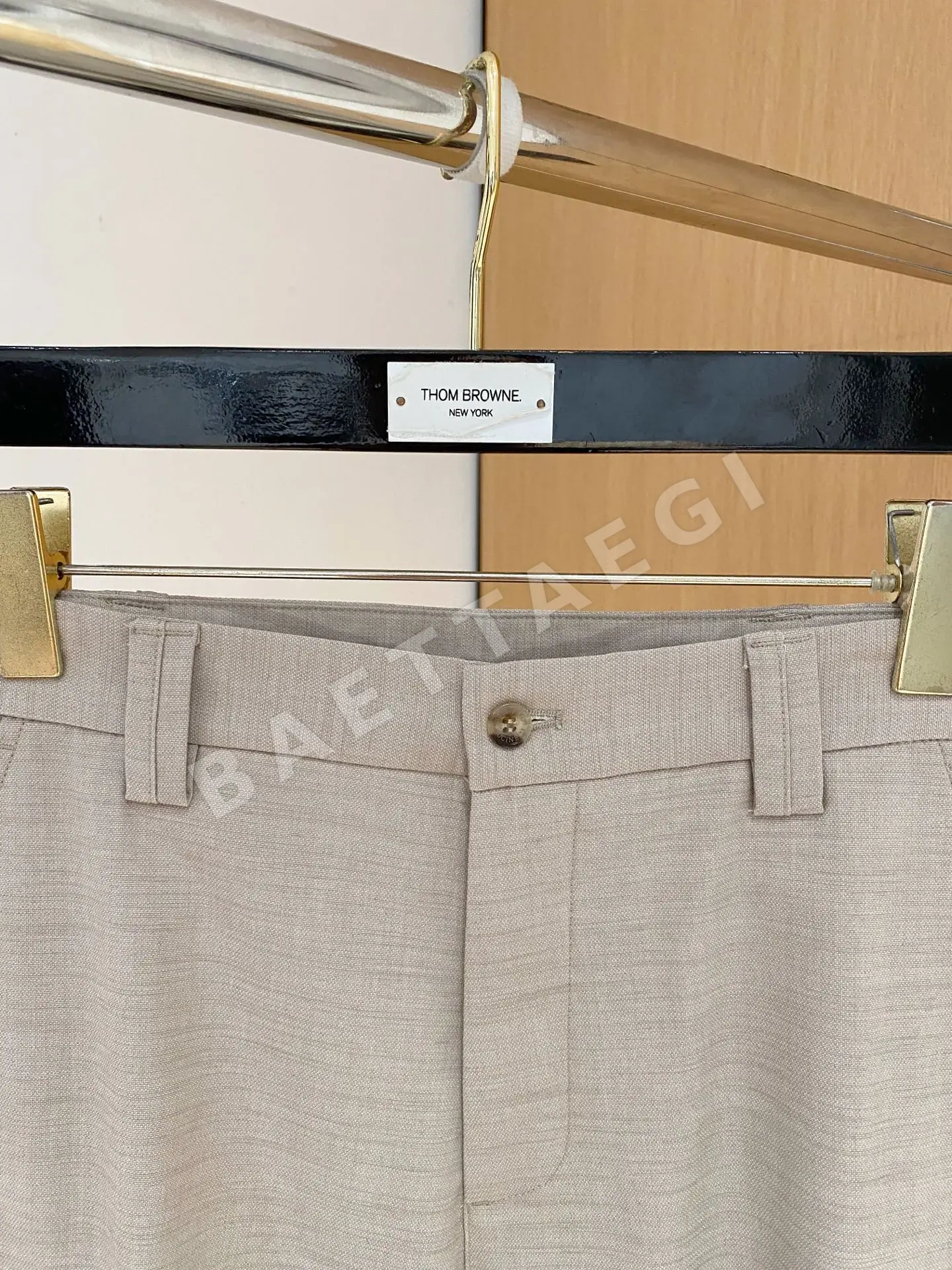 브루넬로쿠치넬리 텐셀 울 남성 반바지 상세 이미지 3