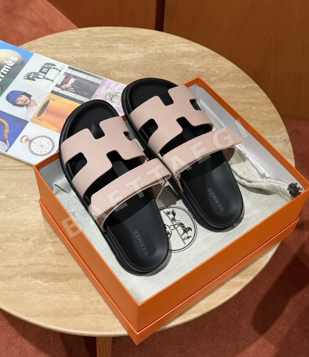 에르메스 시프르 샌들 Calfskin 디자인 상세 이미지 4