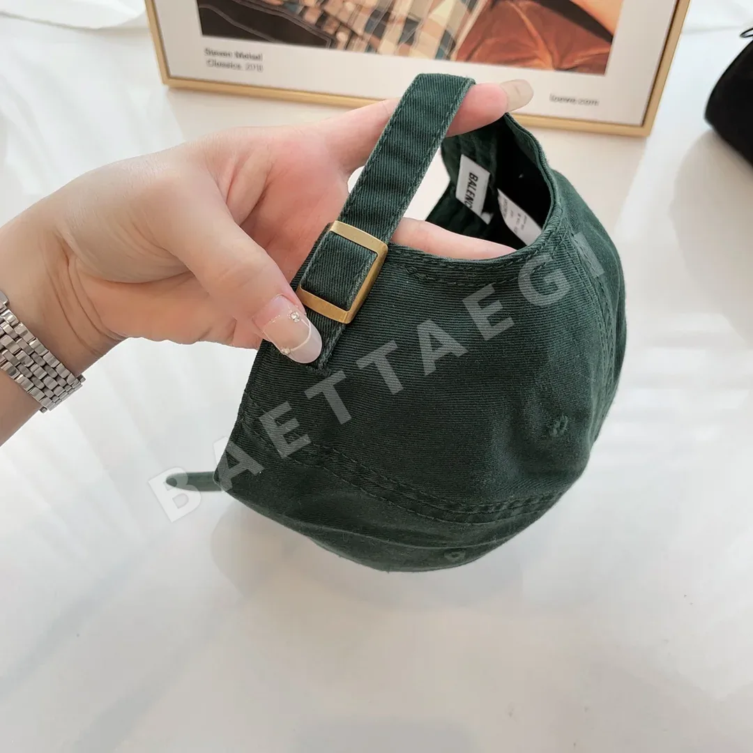 발렌시아가 더블 B 버클 코튼 야구모자 상세 이미지 6