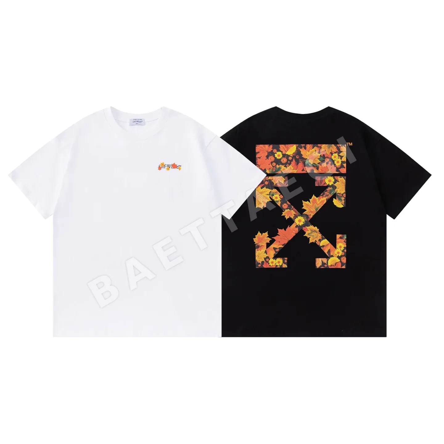 오프화이트 남성 반팔 87408