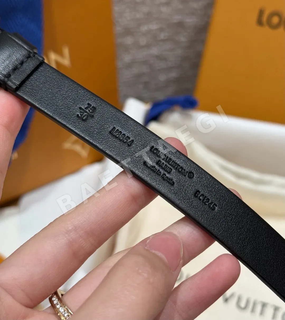 루이비통 JD300 서클 블라썸 16mm 벨트 상세 이미지 8